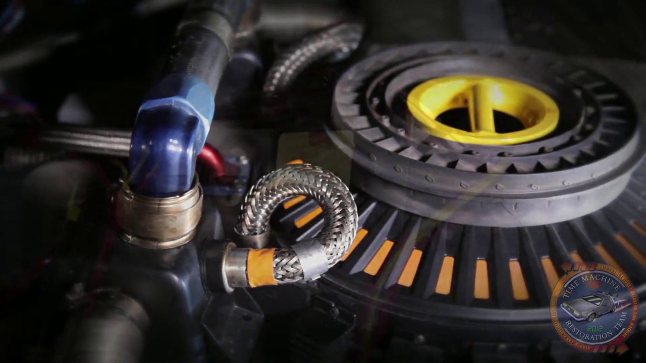 La DeLorean de Marty McFly reconstituée