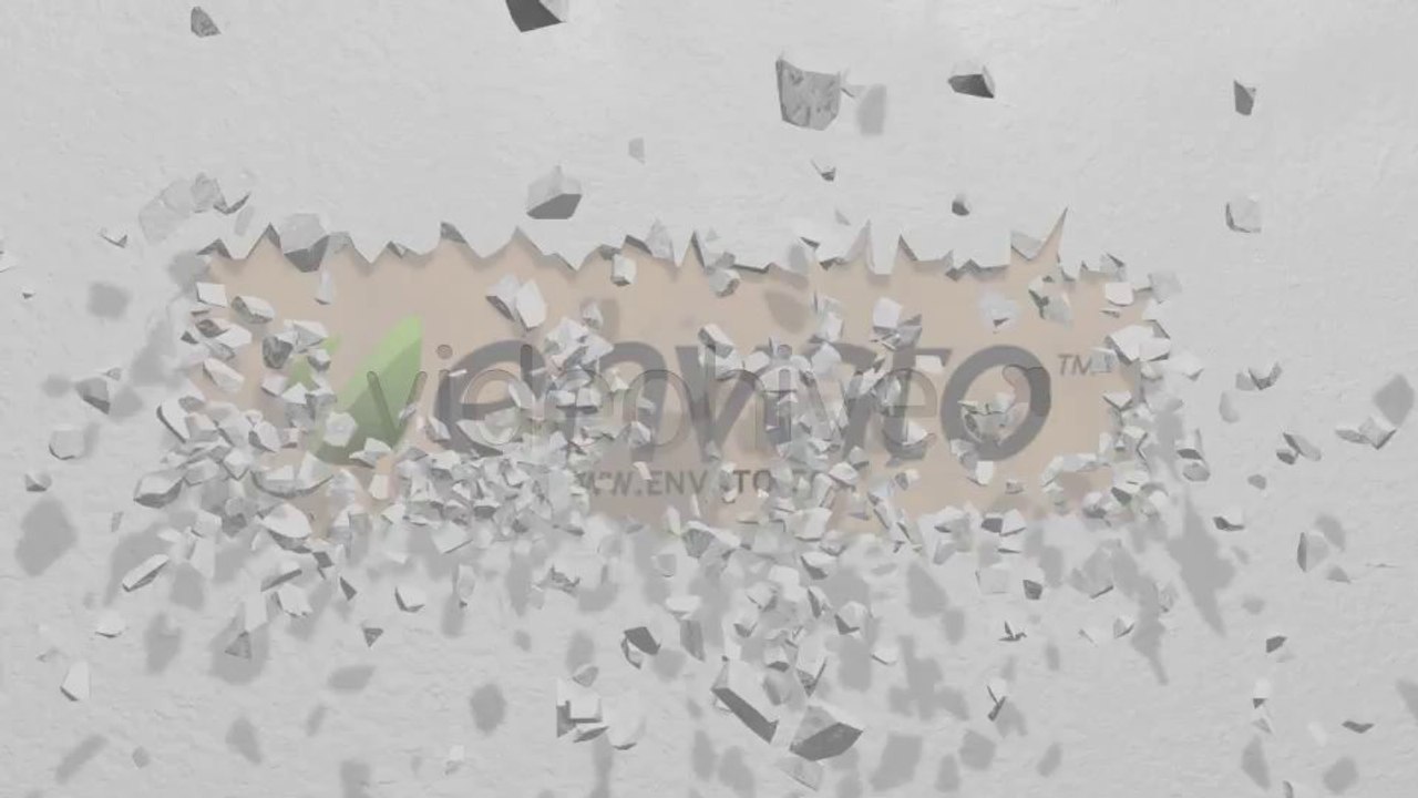 Crumble Logo Reveal - After Effects Template