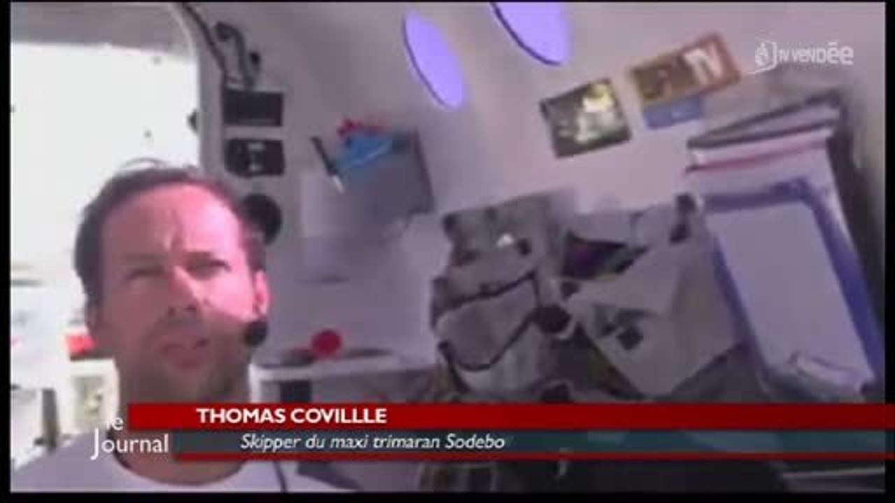 Voile : Thomas Coville vient de franchir l’Equateur