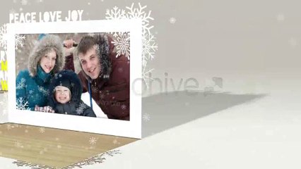 Holiday Greetings Pop Up - After Effects Template