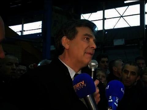 Mory Ducros: Arnaud Montebourg demande aux salariés grévistes de reprendre le travail - 28/01