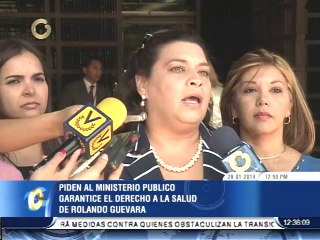 Defensa de Rolando Guevara solicita al Ministerio Público que garantice su salud