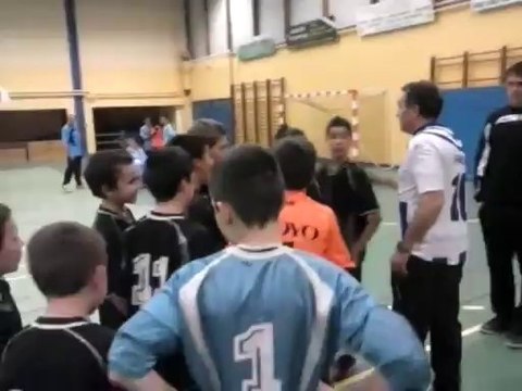 U13 remise de la coupe tournoi Bord de Veyle