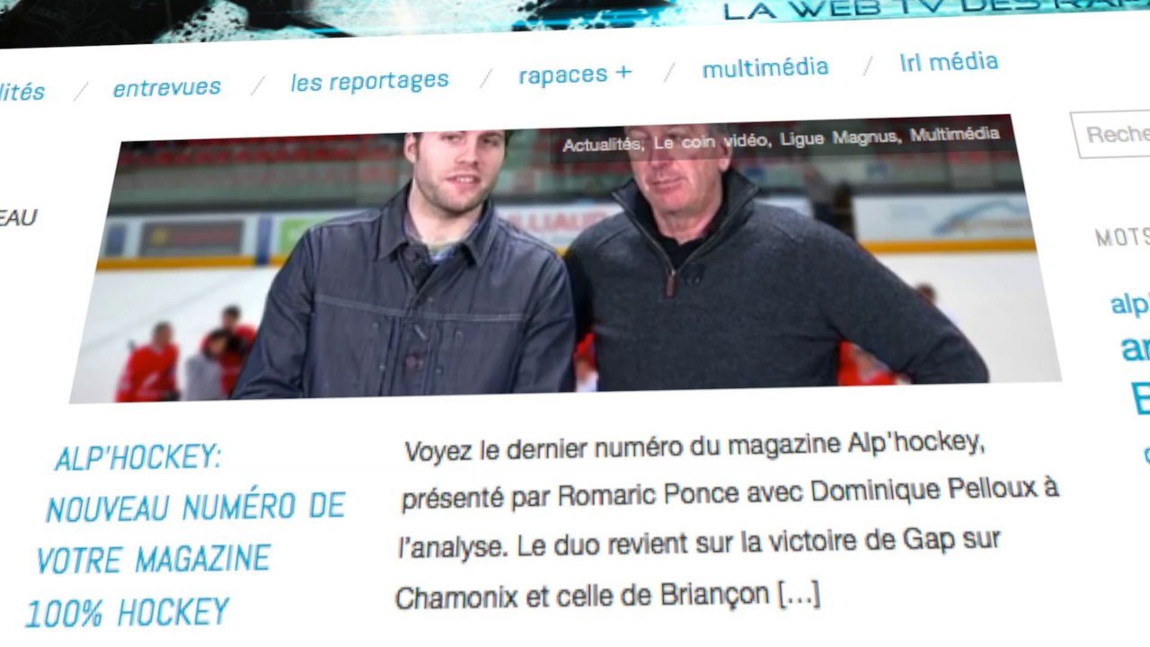 RAPACENEWS.COM 100% hockey gapençais!