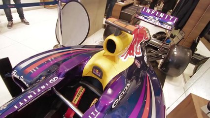 Mark Webber in London - September 2013