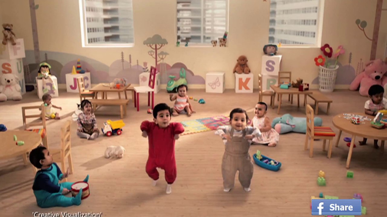 Kit Kat fait danser les bébés