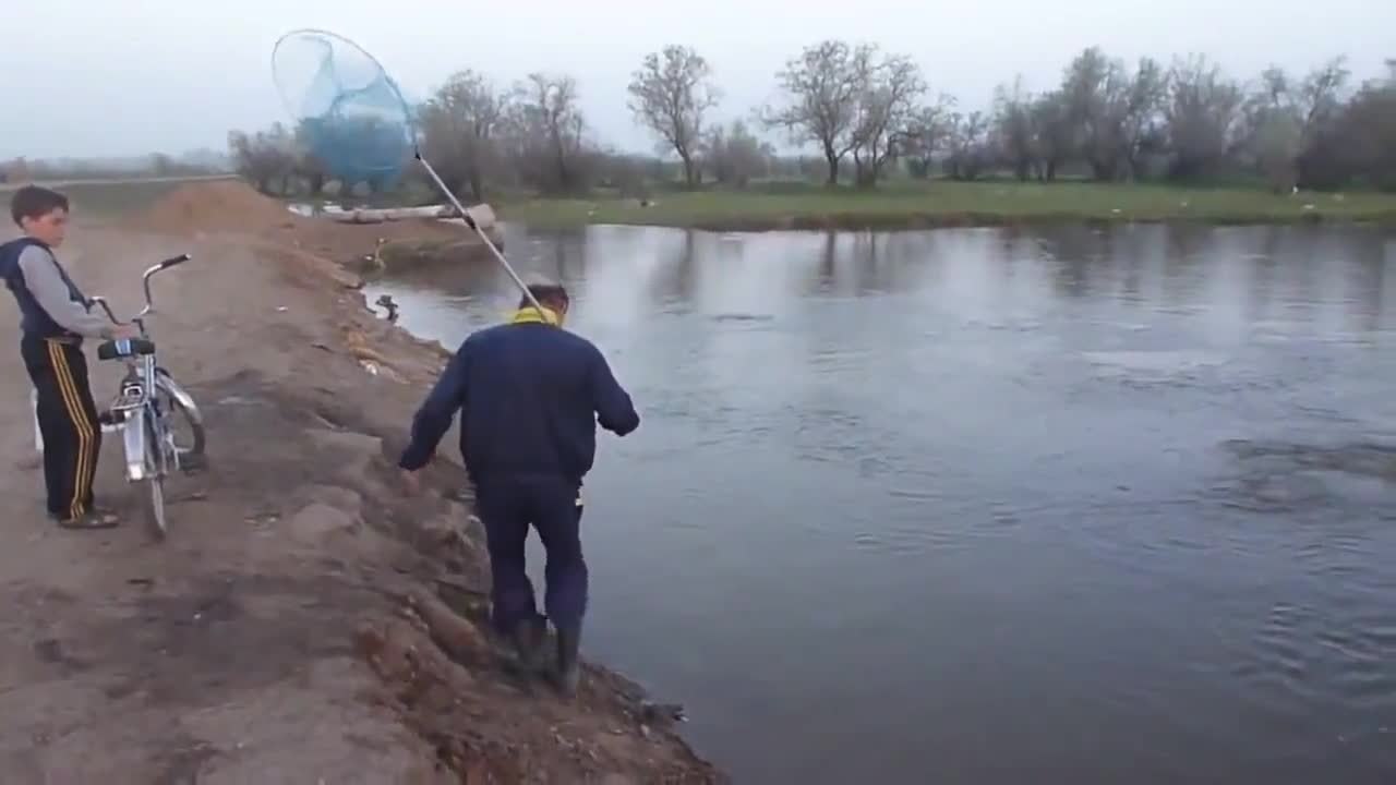 Pêche rapide en Russie