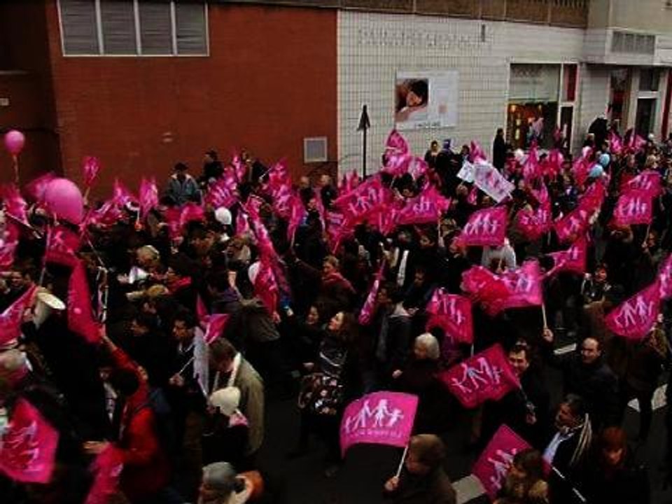 La "Manif pour Tous" appelle à manifester dimanche à Paris et à Lyon - 28/01