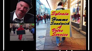 5-homme sandwich val de marne, street marketing Vincennes 94
