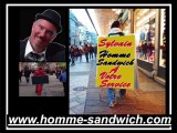 6-homme sandwich essonne, street marketing EVRY MONTLHERY 91