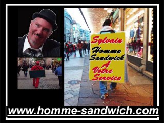 6-homme sandwich essonne, street marketing EVRY MONTLHERY 91