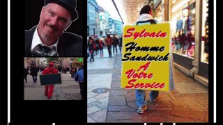 8-homme sandwich Lyon, street marketing