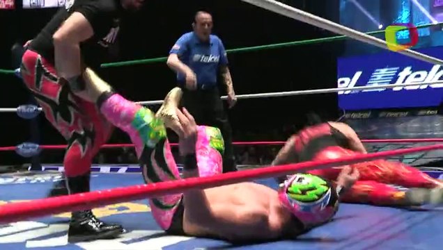 Atlantis, Delta, Guerrero Maya Jr. vs Averno, Ephesto, Mephisto