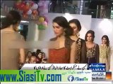 Pakistani Model Iqra Trembles During Ramp Walk