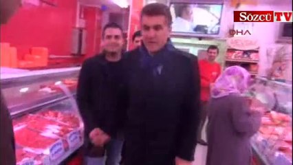 Sarıgül esnaf ziyaretinde