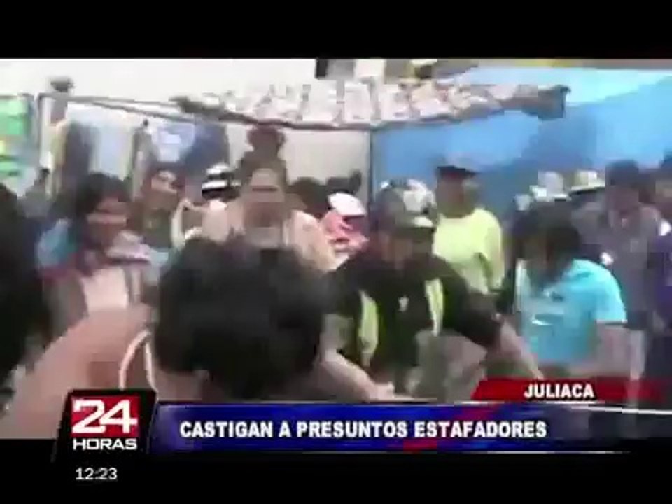 Puno: presuntos estafadores fueron masacrados por comerciantes