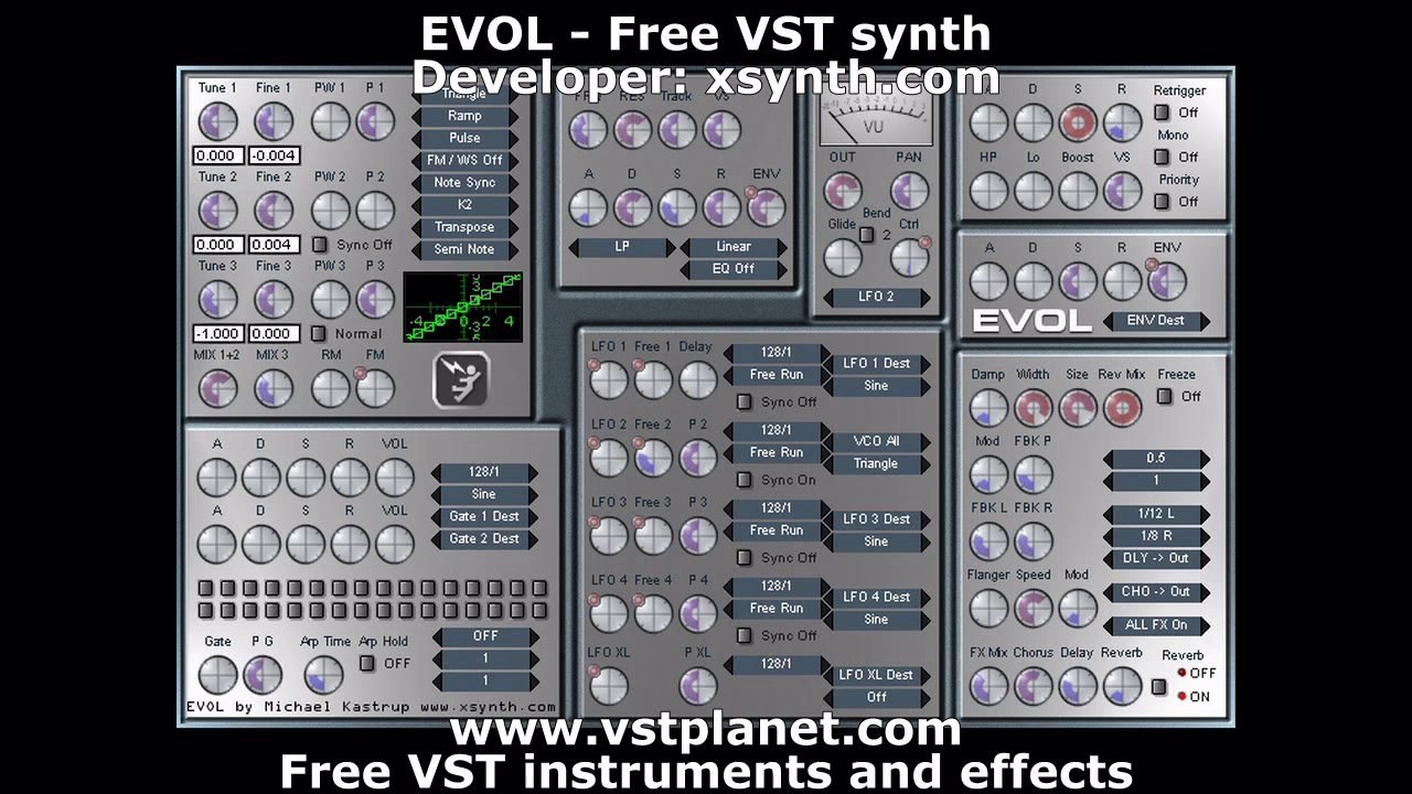 EVOL - Free VST synth - vstplanet.com