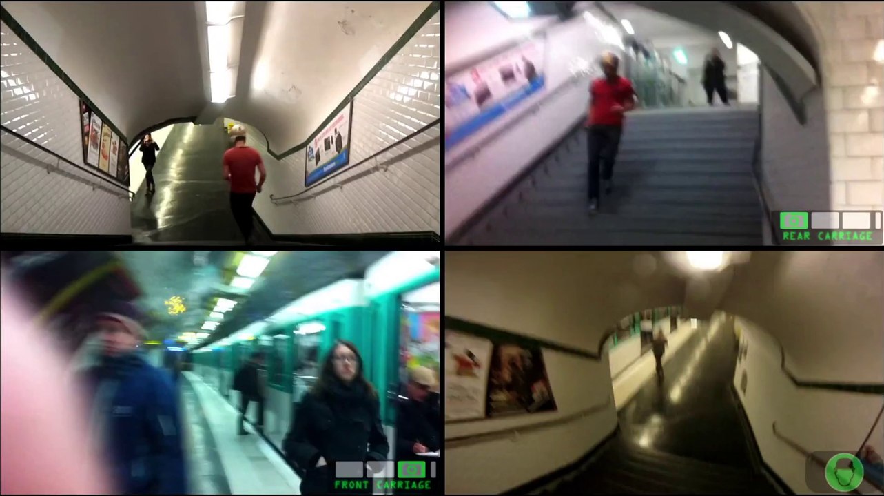 Course de vitesse dans le métro parisien