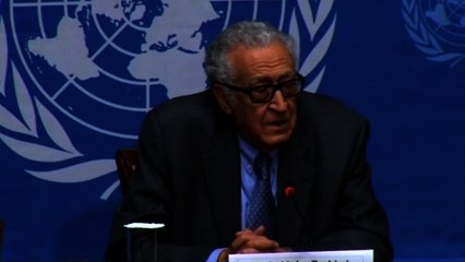 Brahimi says no substantive progress at Syria talks