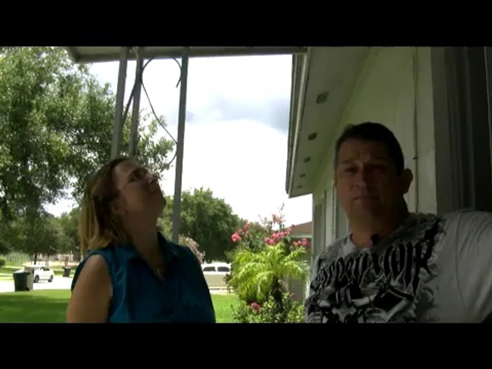 Apparent sinkhole is slowly swallowing a Bartow home while owners battle insurance company