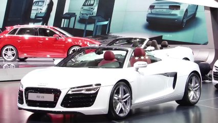 Audi R8 restylée - Mondial 2012