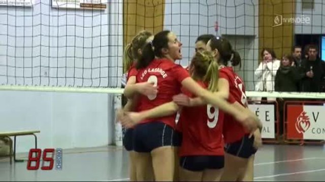 Volley-ball : Nantes Leo Lagrange vs AS Landaise (25-21)