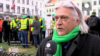 Cancellations as air traffic controllers protest against EU reform