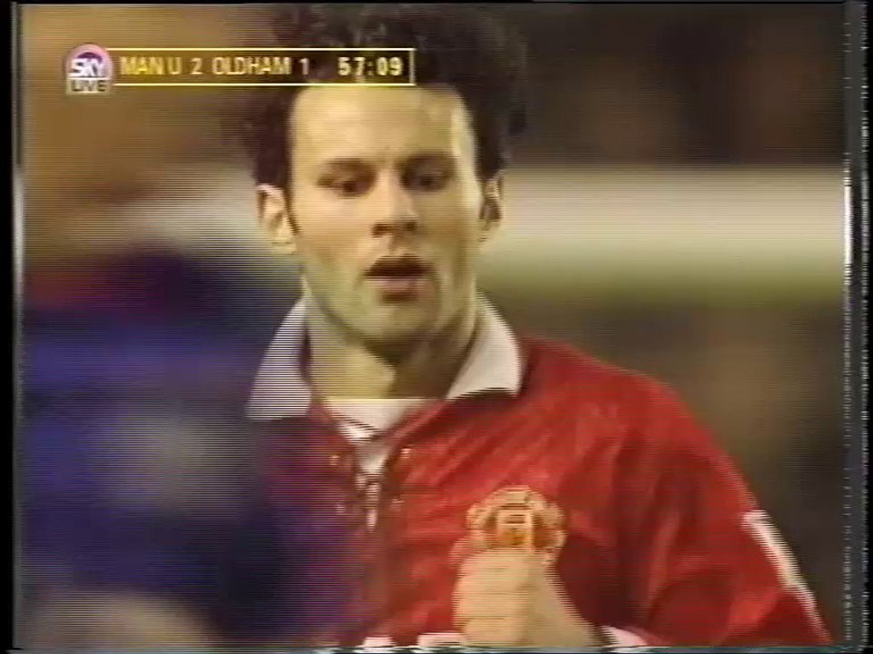 Oldham Athletic v Man Utd FA Cup 1994 Replay Second Half