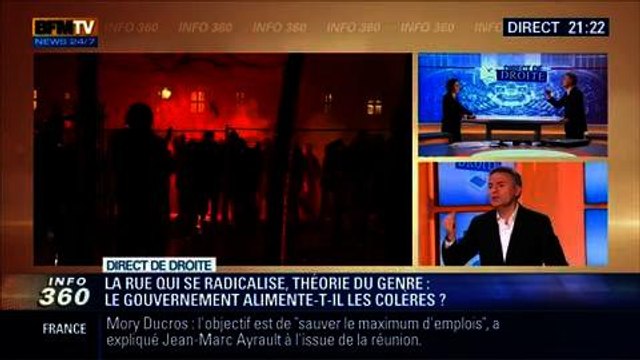 Direct de Droite: Théorie du genre, la rue qui se radicalise: les colères sont-elles justifiées ? - 29/01