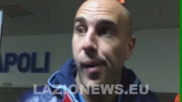 REINA in zona mista NAPOLI-LAZIO 1-0 29.1.2014