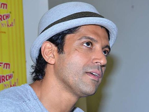 Farhan Akhtar At Radio Mirchi Prmoting Shadi Ke Side Effect.General