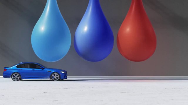 BMW M5 rapide comme une balle