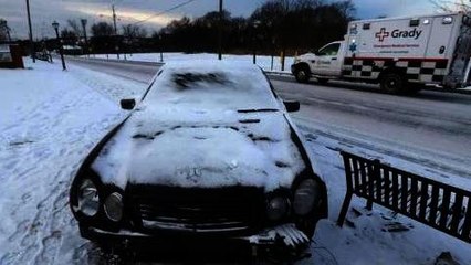 Icy blast hits Southern US