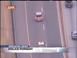 Crazy Orange County Police Pursuit