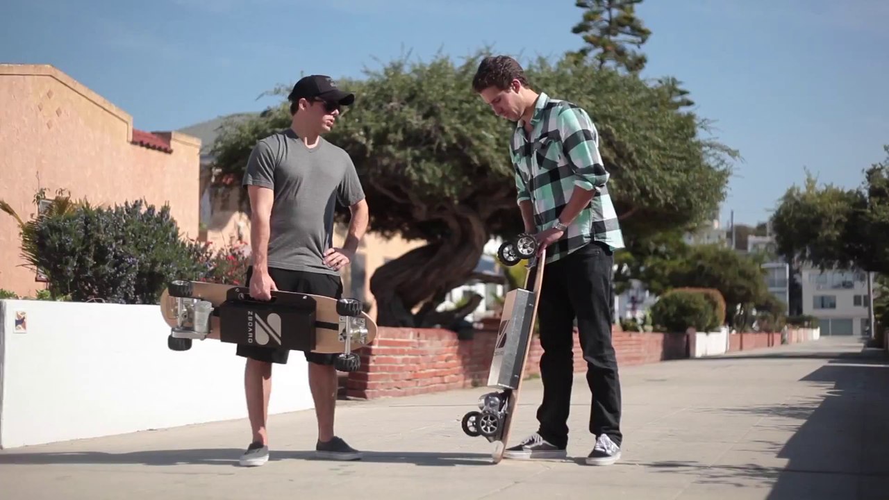 Le skateboard électrique Zboard