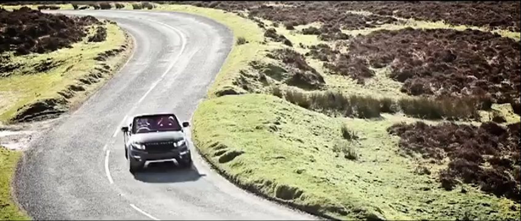 Le Range Rover Evoque Cabriolet avec son toit