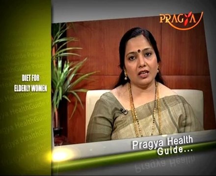 Dr.VibhaSharma advised important tips for Diet for Elderly Women