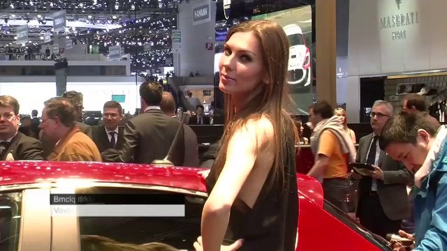 Excès de vitesse : A la rencontre des hôtesses du salon de Genève 2012