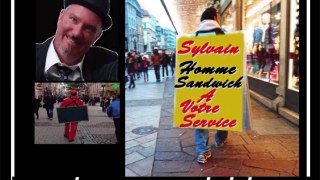 12-homme sandwich PARIS 5eme, street marketing PARIS 6eme