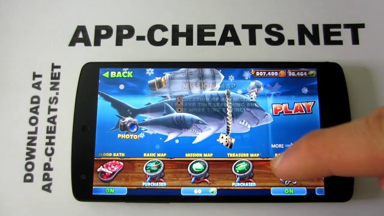 Hungry Shark Evolution - Money Cheat on Android