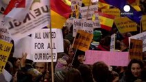 İspanya'nın kürtaj yasa tasarısı Brüksel'de protesto edildi