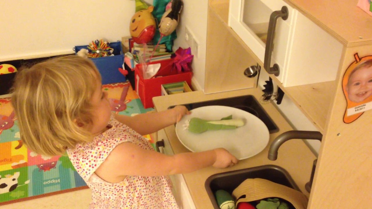 Gabrielle en cuisine