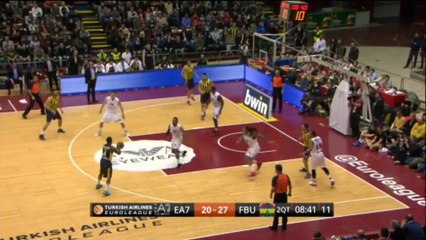 EA7 Emporio Armani 90-85 Fenerbahce, gruppo E