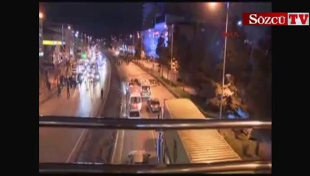 Büyükçekmece Adliyesi önünde bekleyen gruba polis müdahale etti