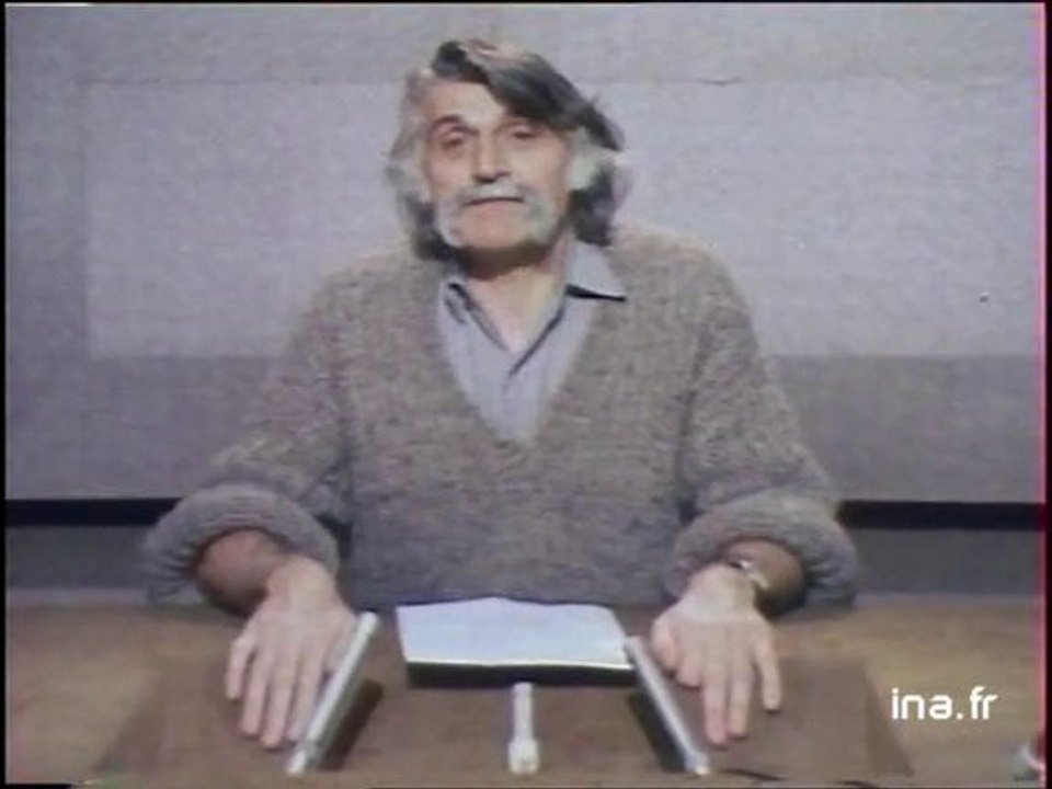 Cavanna "En l'an 2000, je serai un vieux con ou je serai crevé" - Archive INA