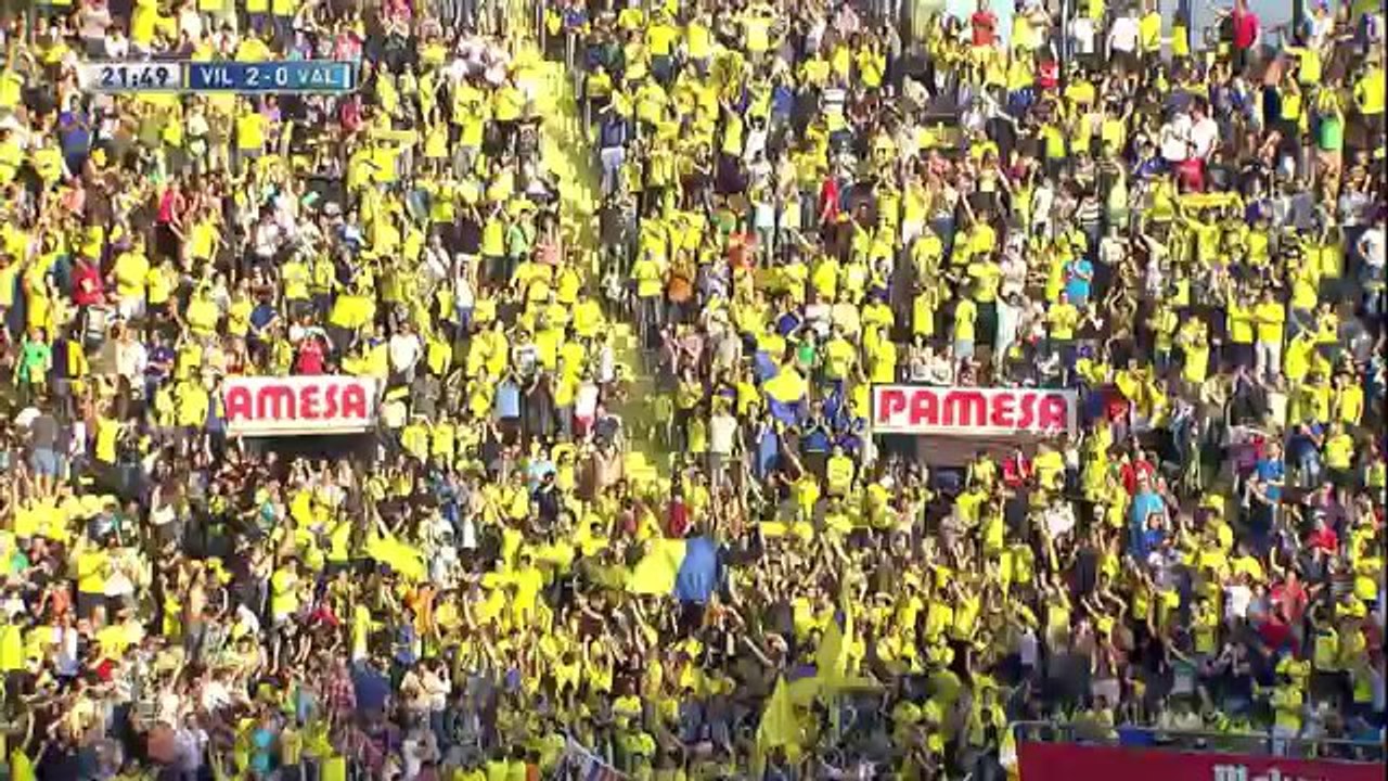 Golazo de Hernán Pérez (2-0) en el Villarreal CF-Valencia CF