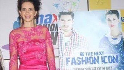 Kalki Koechlin @ Announcement of Max Fashion Icon 2014 !