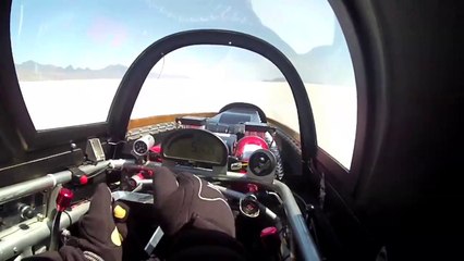 Un record du monde de vitesse en caméra embarquée