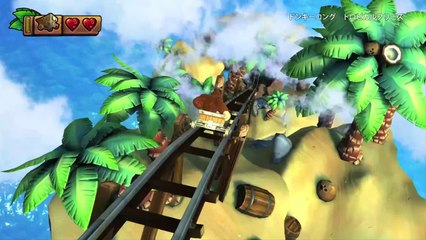donkey kong tropical freeze - trailer gameplay 2