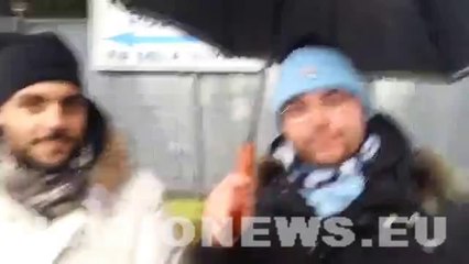 I tifosi all'uscita di Formello: Hernanes deve restare